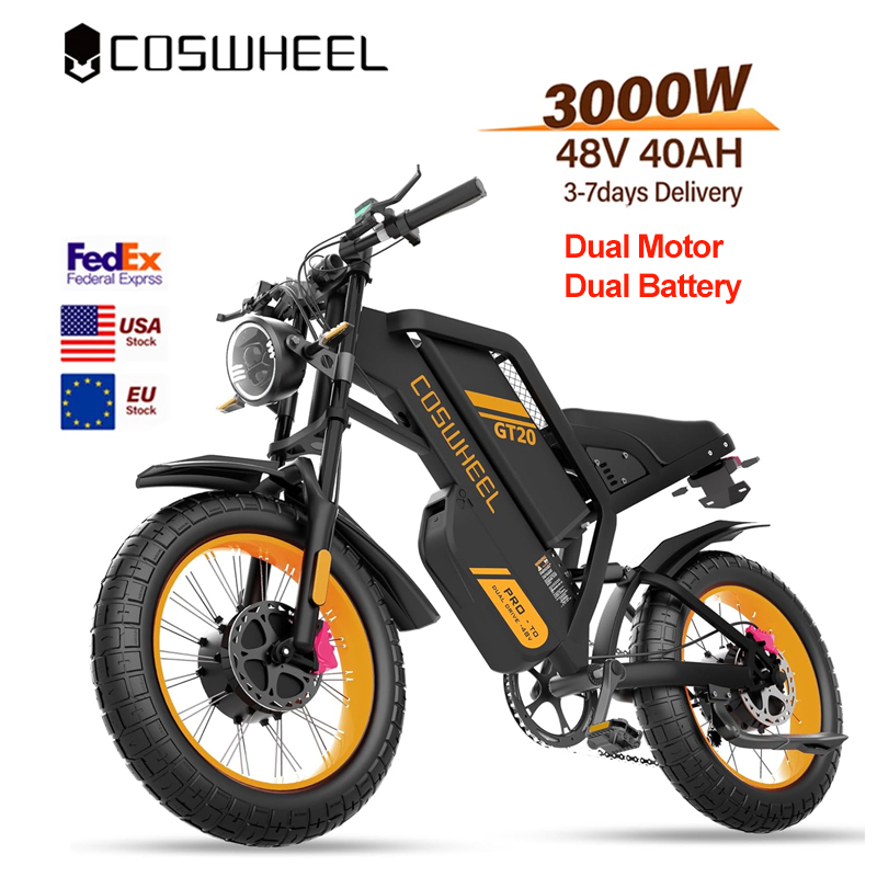 Motorcycle Gear Online - دراجة كهربائية من كوسويل للبالغين بقوة