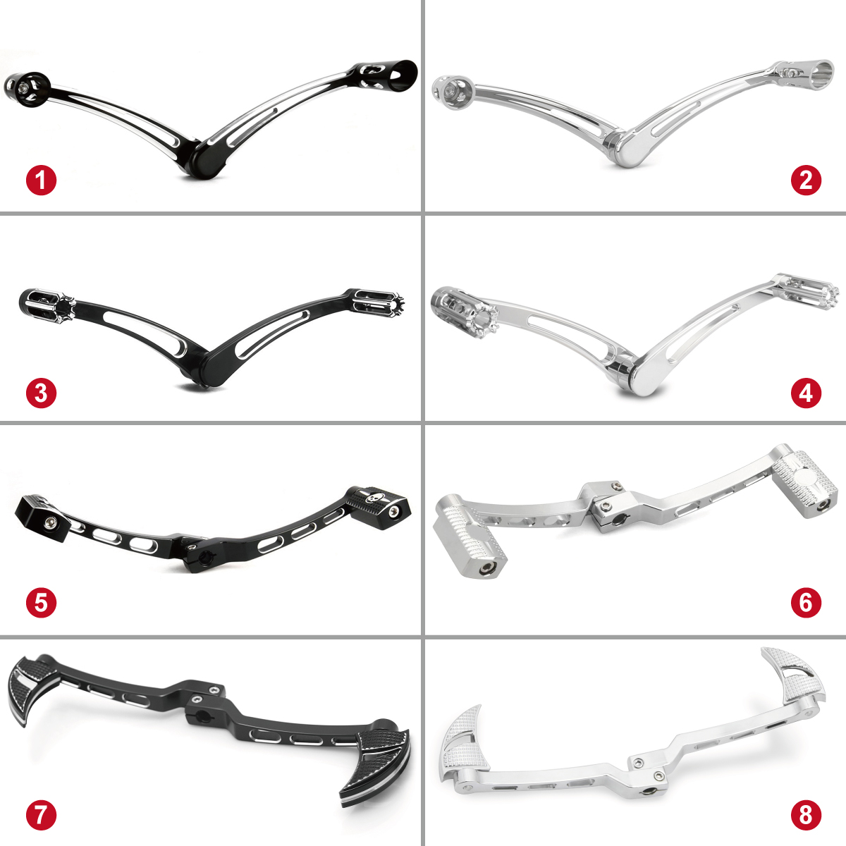 Motorcycle Gear Linkage Rod - ذراع الفرامل وذراع ناقل الحركة لدراجات