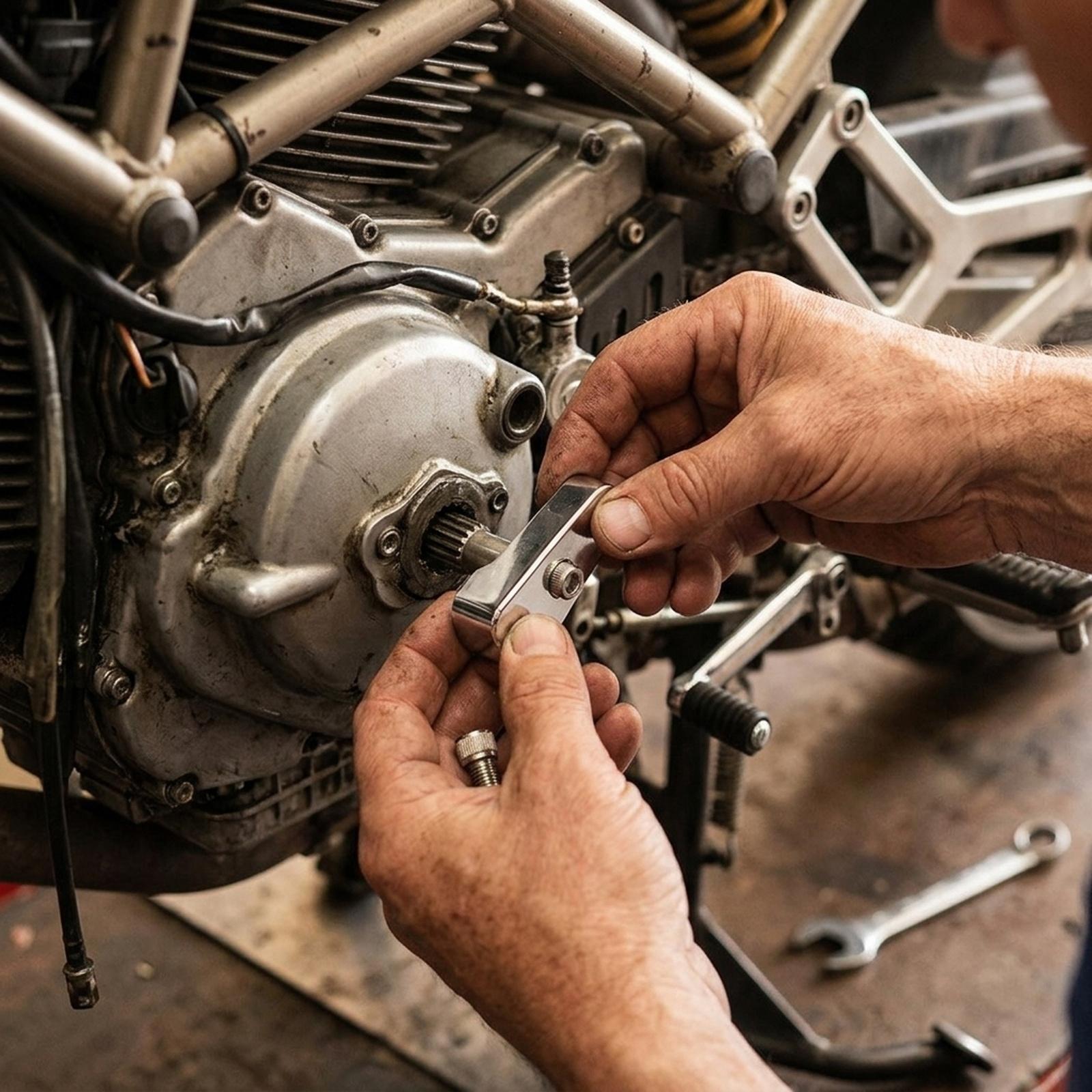 Motorcycle Gear Harley Davidson - طقم صيانة وإصلاح من الألومنيوم لمساعدة