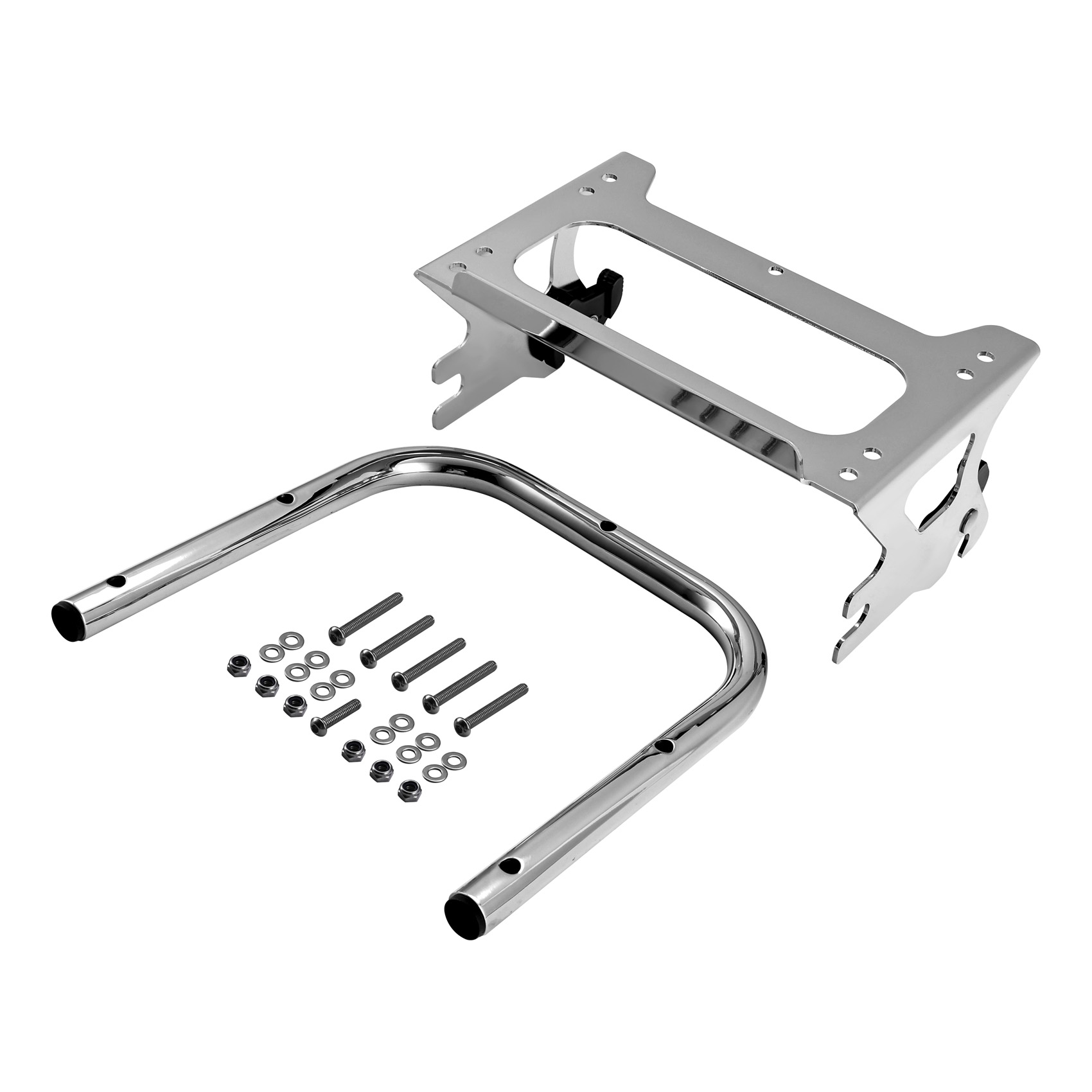 رف أمتعة قابل للفصل للدراجات ا - مراجعة Motorcycle Gear Rack وسعره