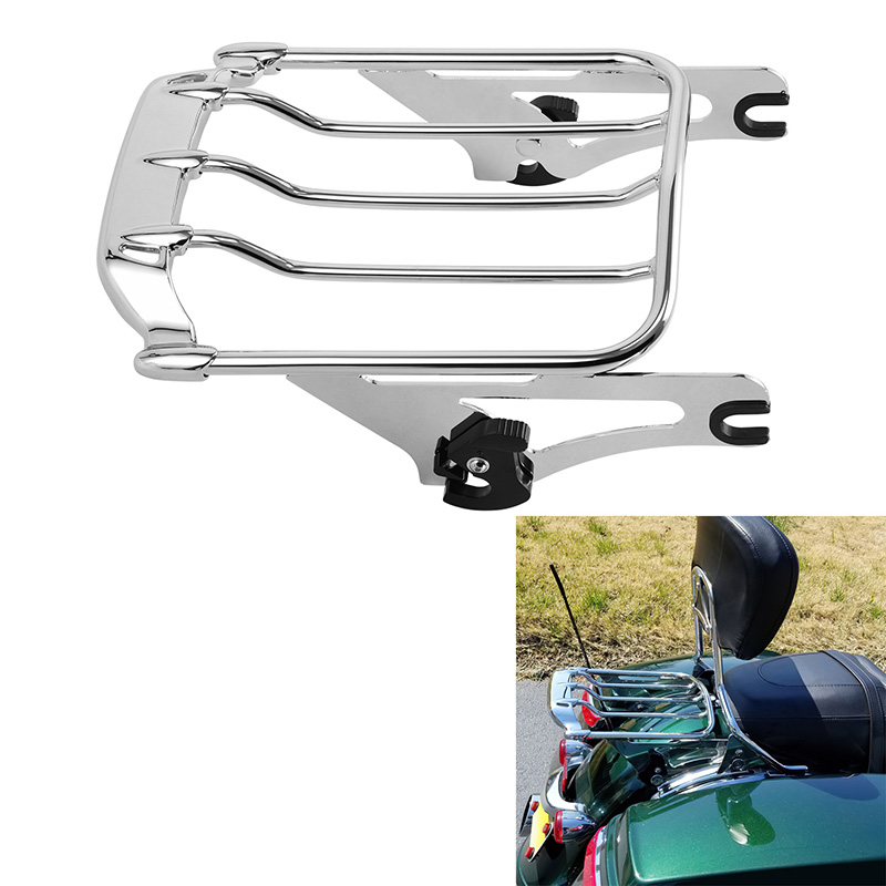 رف أمتعة للدراجة النارية مناسب - مراجعة Motorcycle Gear Rack وسعره