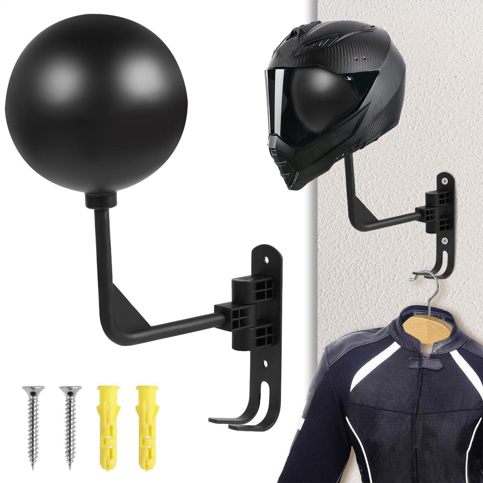 دراجة نارية خوذة رف الحائط الم - مراجعة Motorcycle Gear Rack وسعره
