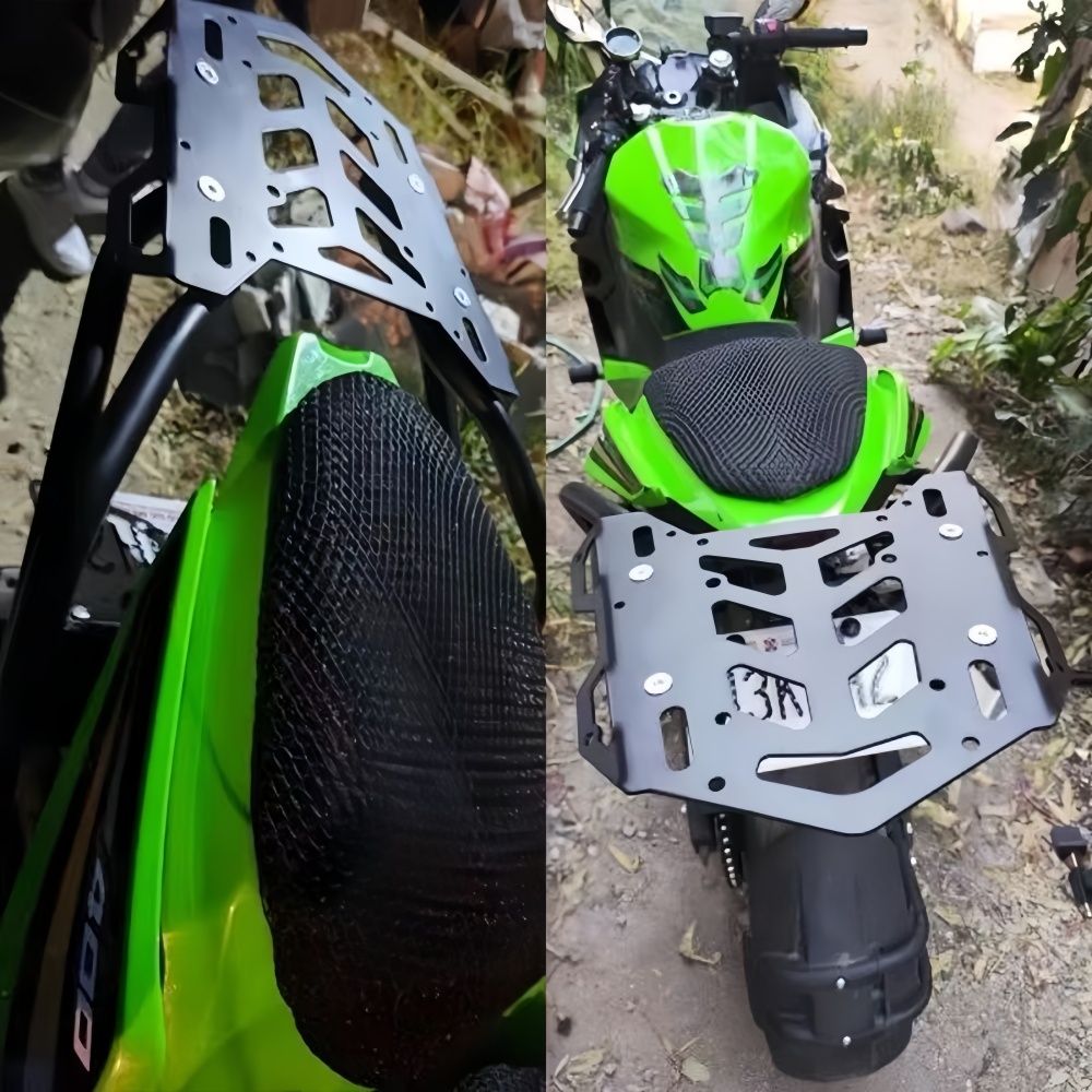 رف أمتعة خلفي للدراجات النارية - مراجعة Motorcycle Gear Rack وسعره