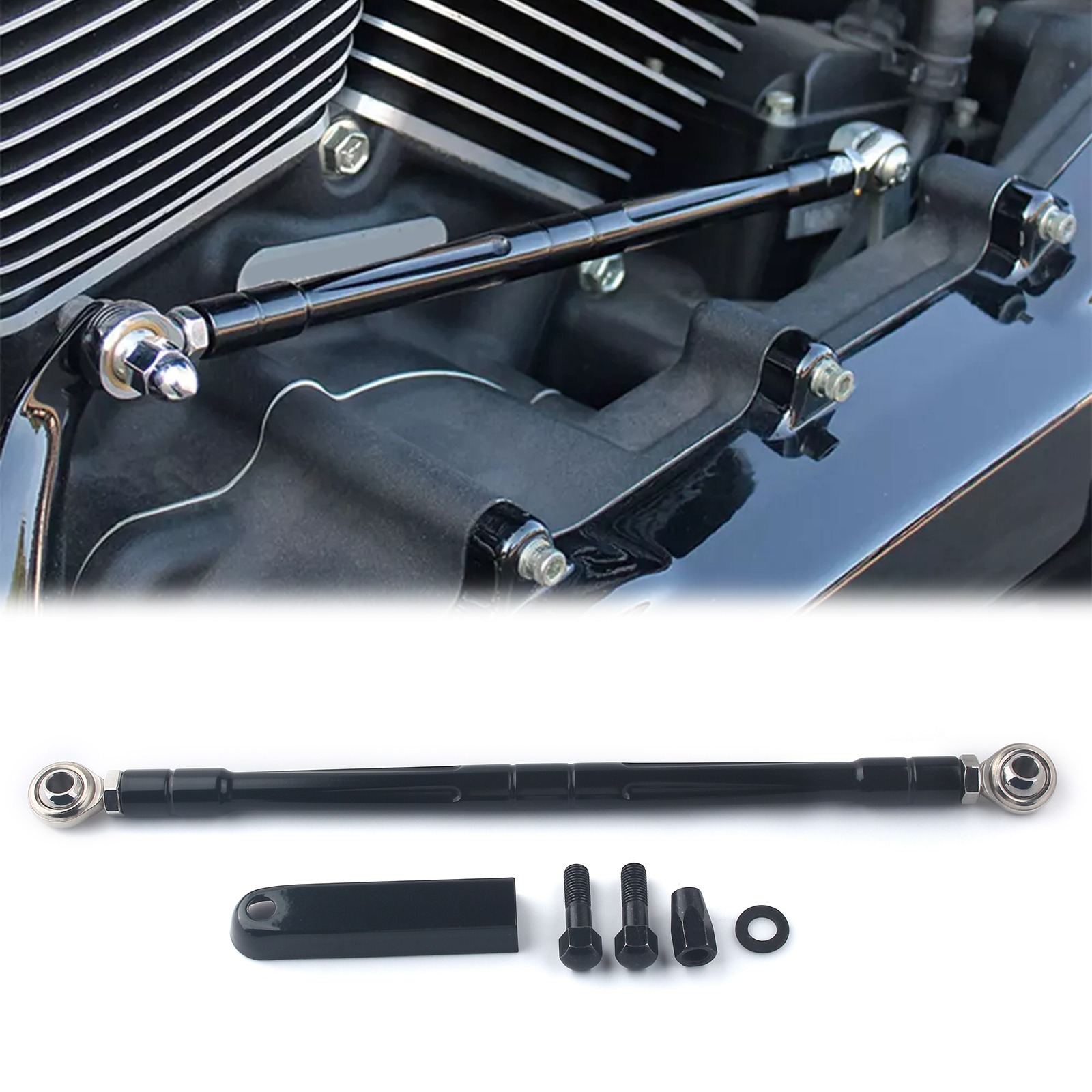 دراجة نارية CNC CUT التحول الر - مراجعة Motorcycle Gear Linkage Rod وسعره