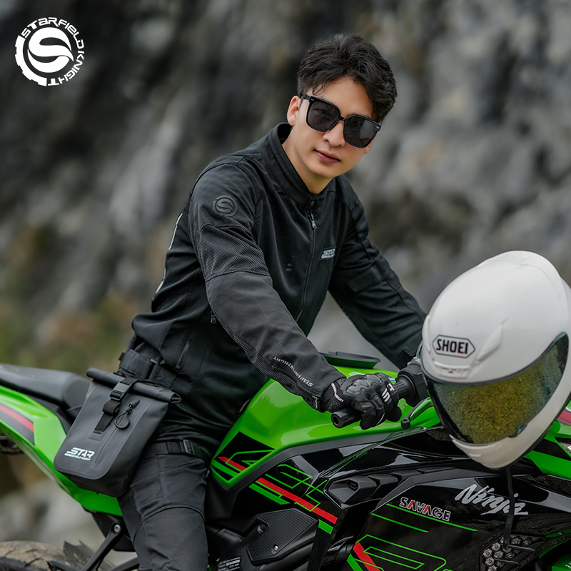 سترة دراجات نارية للرجال من SF - مراجعة Motorcycle Gear Mesh وسعره