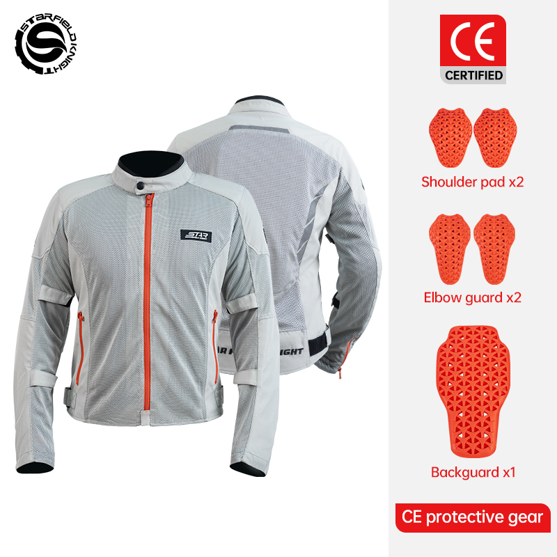 سترة ستار فيلد نايت للدراجات ا - مراجعة Motorcycle Gear Mesh وسعره