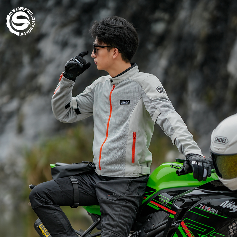 سترة ستار فيلد نايت للدراجات ا - مراجعة Motorcycle Gear Mesh وسعره