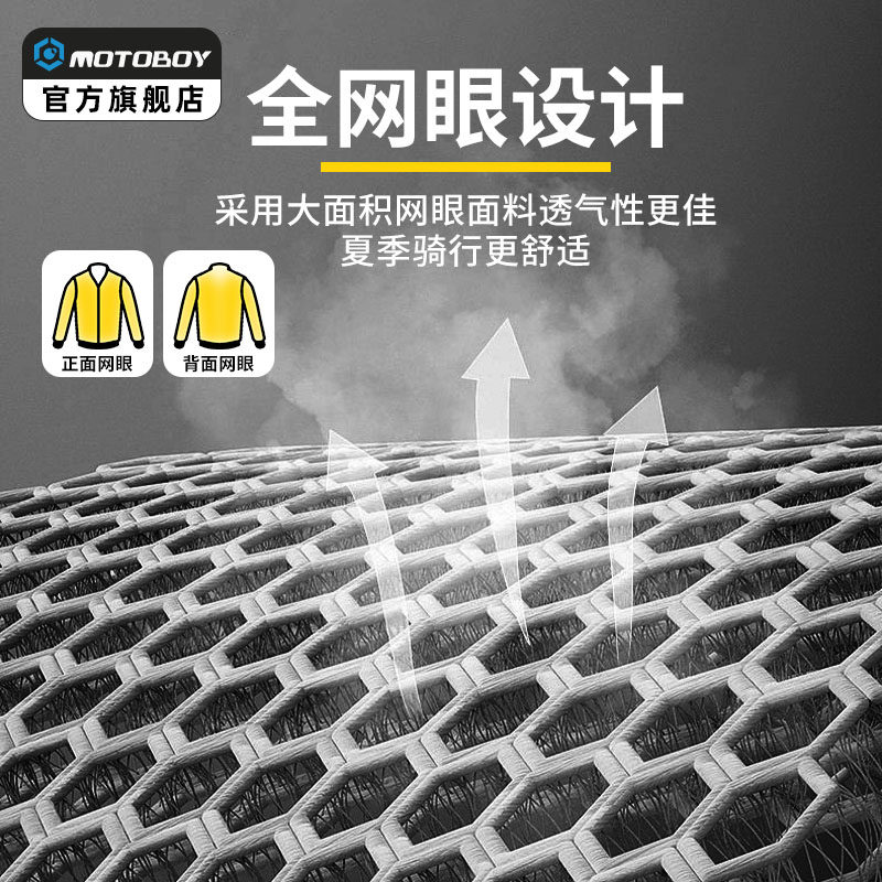 سترة صيفية شبكية للرجال لركوب  - مراجعة Motorcycle Gear Mesh وسعره