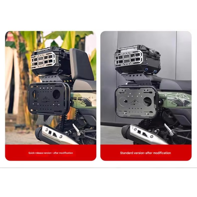 رف أمتعة خلفي سريع الفك قابل ل - مراجعة Motorcycle Gear Rack وسعره